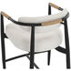 Marita 35 inch Louis Cream Outdoor Counter Stool